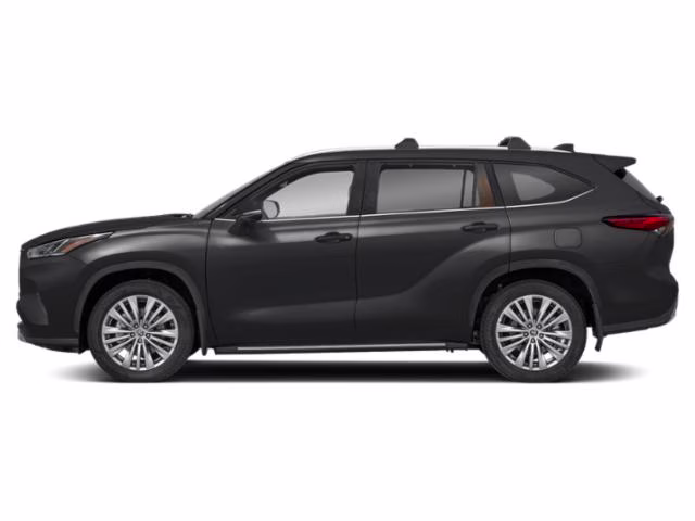 2023 Midnight Black Metallic Toyota Highlander Platinum AWD SUV