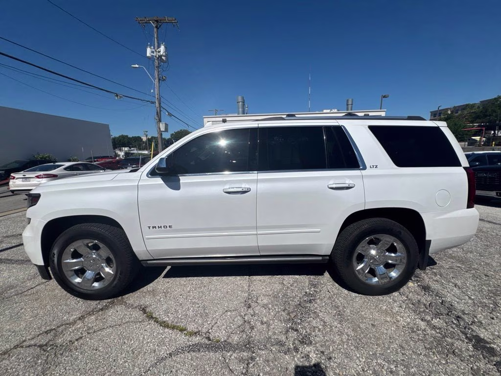 2016 Iridescent Pearl Tricoat Chevrolet Tahoe LTZ 4X4 SUV