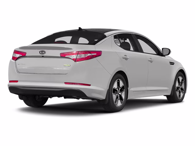 2013 Snow White Pearl Kia Optima Hybrid EX FWD Sedan