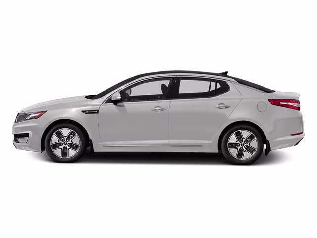 2013 Snow White Pearl Kia Optima Hybrid EX FWD Sedan