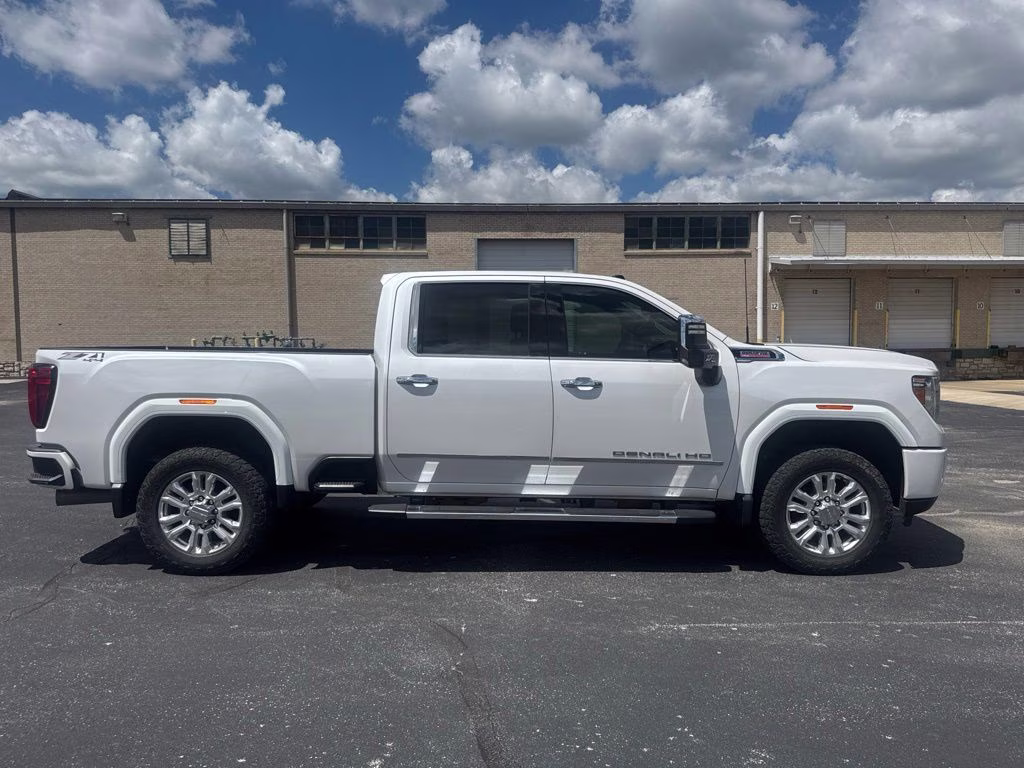 2020 White Frost Tricoat GMC Sierra 2500HD Denali 4X4 Truck