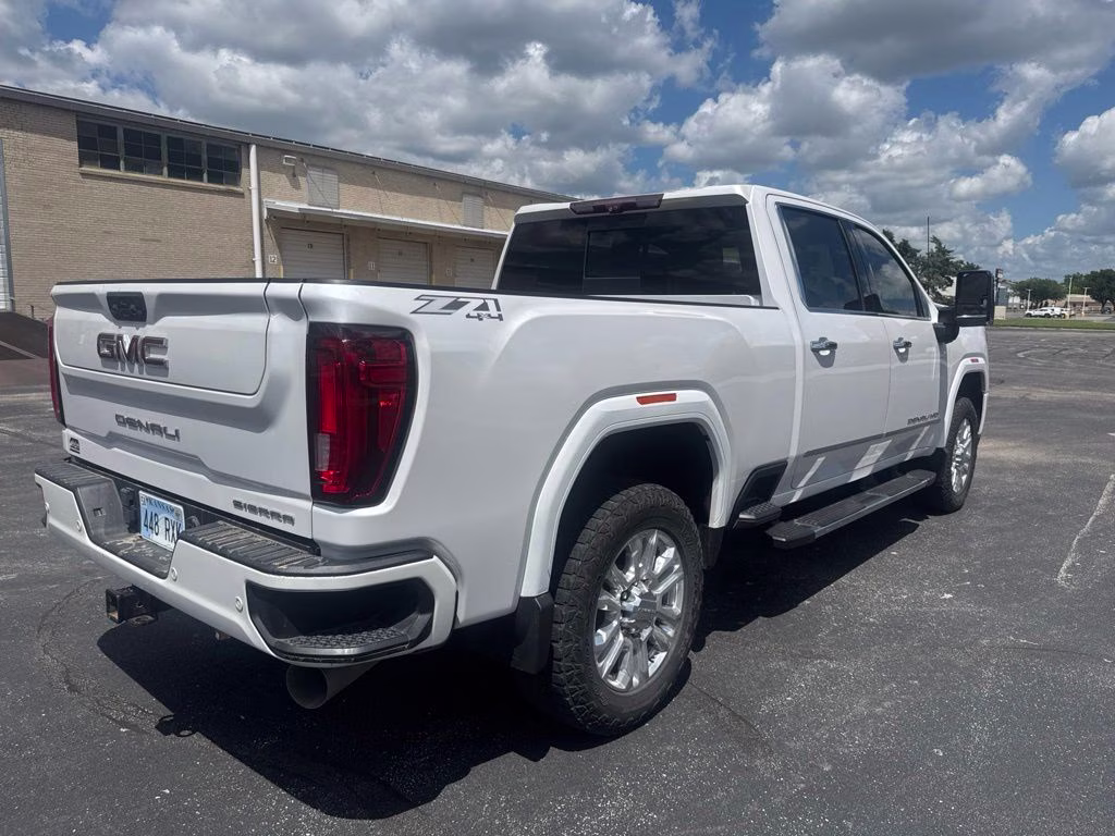 2020 White Frost Tricoat GMC Sierra 2500HD Denali 4X4 Truck