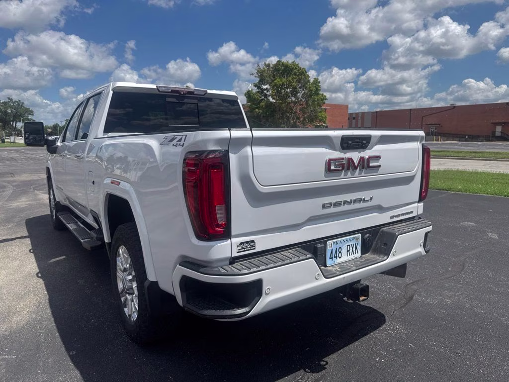2020 White Frost Tricoat GMC Sierra 2500HD Denali 4X4 Truck