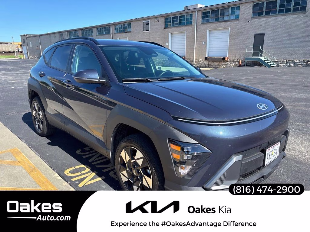 2024 Denim Blue Pearl Hyundai Kona SEL AWD SUV