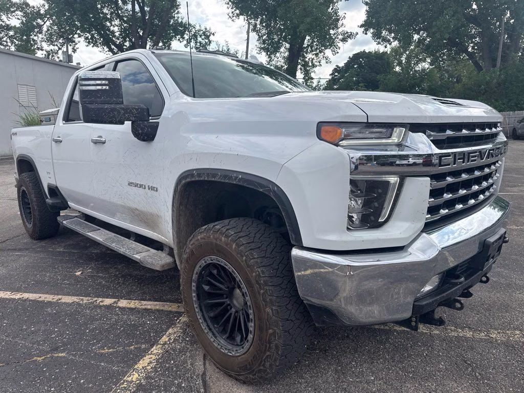 2022 Summit White Chevrolet Silverado 2500HD LTZ 4X4 Truck