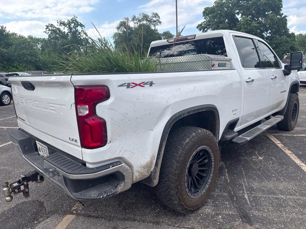 2022 Summit White Chevrolet Silverado 2500HD LTZ 4X4 Truck