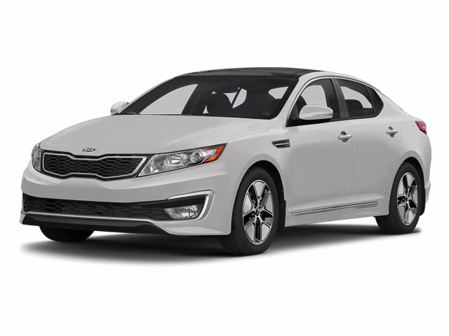 2013 Snow White Pearl Kia Optima Hybrid EX FWD Sedan
