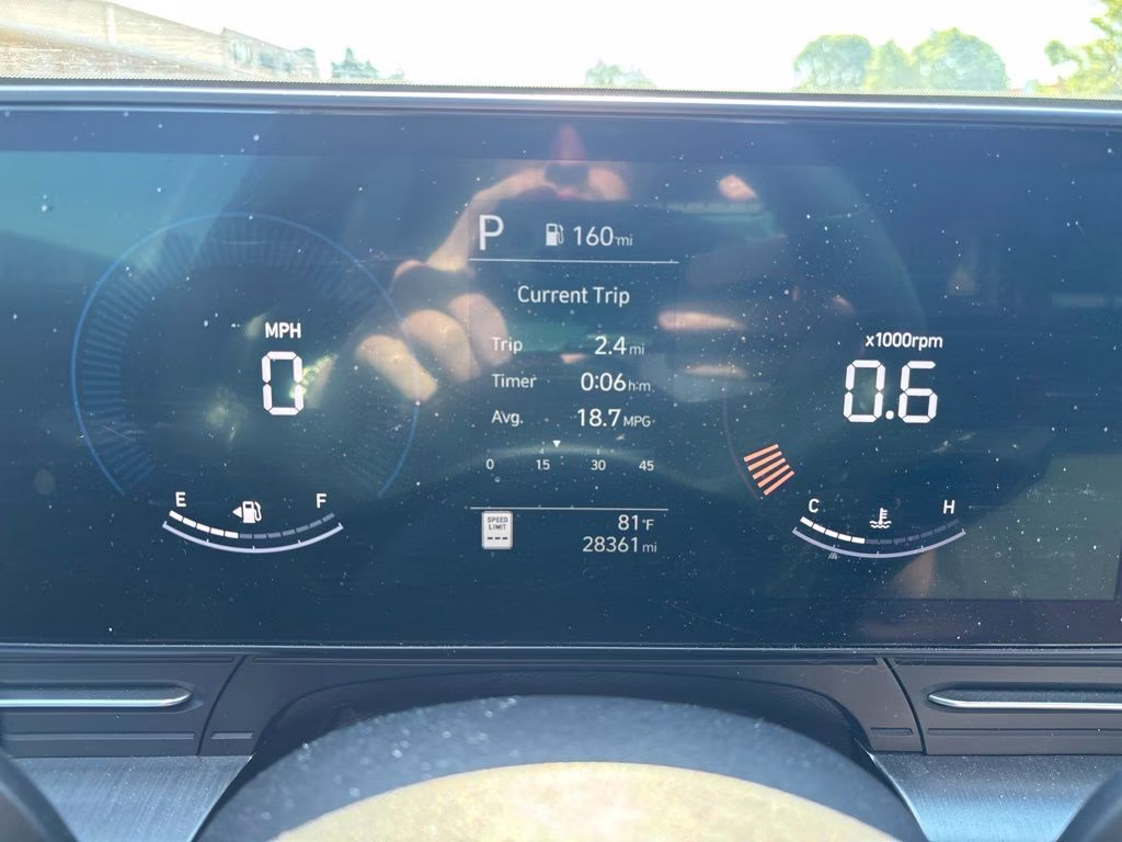 2024 Denim Blue Pearl Hyundai Kona SEL AWD SUV