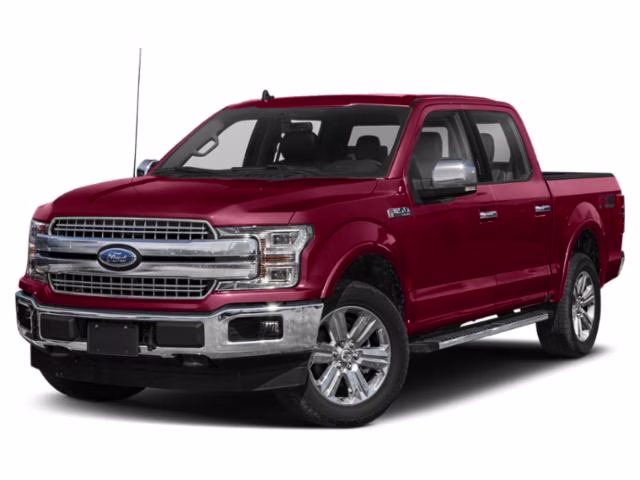 2018 Ruby Red Metallic Tinted Clearcoat Ford F-150 LARIAT 4X4 Truck