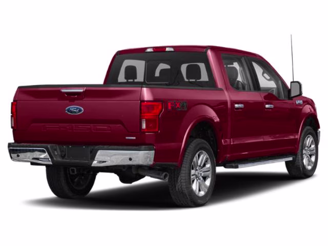 2018 Ruby Red Metallic Tinted Clearcoat Ford F-150 LARIAT 4X4 Truck