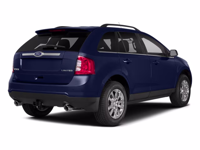 2014 Deep Impact Blue Metallic Ford Edge SEL AWD SUV