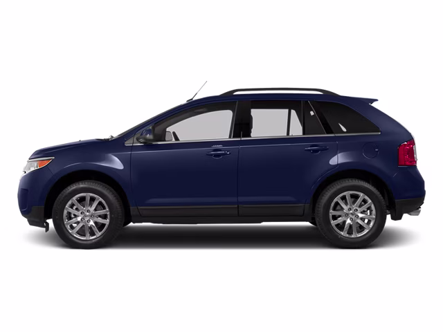 2014 Deep Impact Blue Metallic Ford Edge SEL AWD SUV