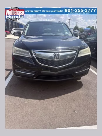 2014 Black Acura MDX 3.5L Advance Pkg w/Entertainment Pkg FWD SUV