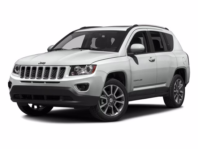 2016 Bright White Clearcoat Jeep Compass Sport 4X4 SUV