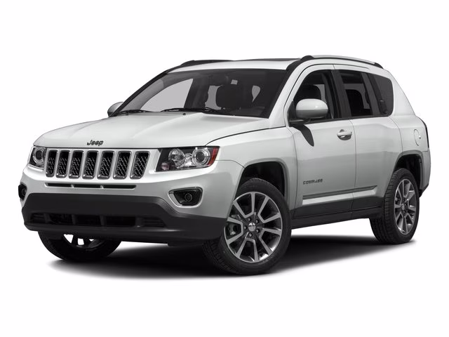 2016 Bright White Clearcoat Jeep Compass Sport 4X4 SUV