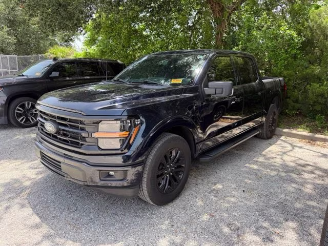 2024 Blue Metallic Ford F-150 XLT RWD Truck