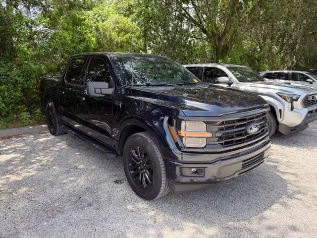 2024 Blue Metallic Ford F-150 XLT RWD Truck