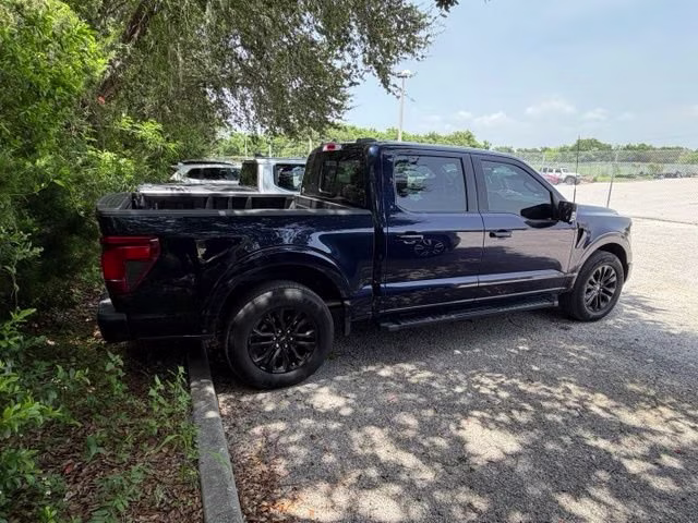 2024 Blue Metallic Ford F-150 XLT RWD Truck