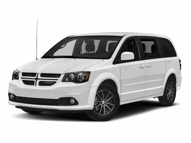 2018 White Knuckle Clearcoat Dodge Grand Caravan GT FWD Van