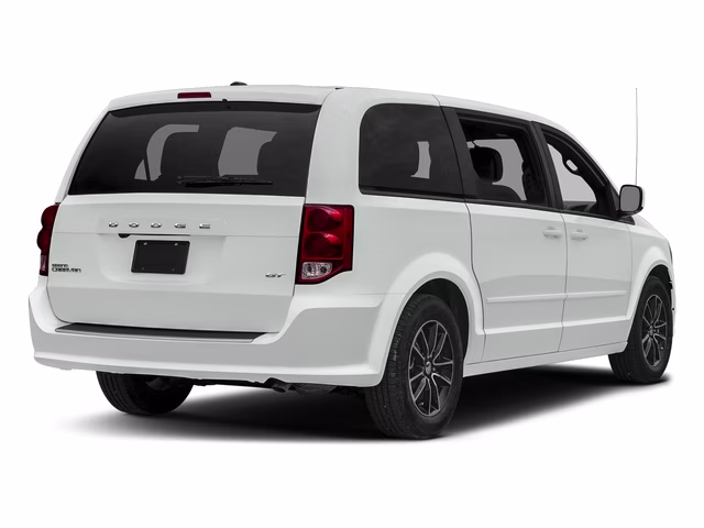 2018 White Knuckle Clearcoat Dodge Grand Caravan GT FWD Van