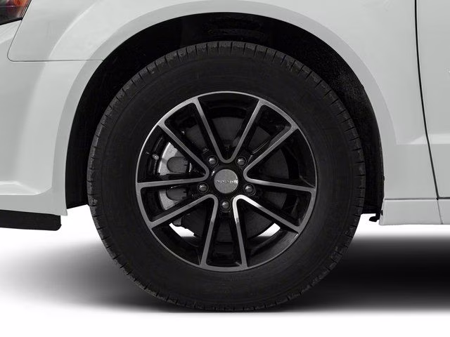 2018 White Knuckle Clearcoat Dodge Grand Caravan GT FWD Van