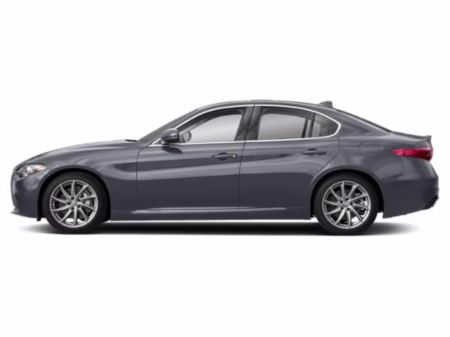 2018 Stromboli Gray Metallic Alfa Romeo Giulia Ti AWD Sedan