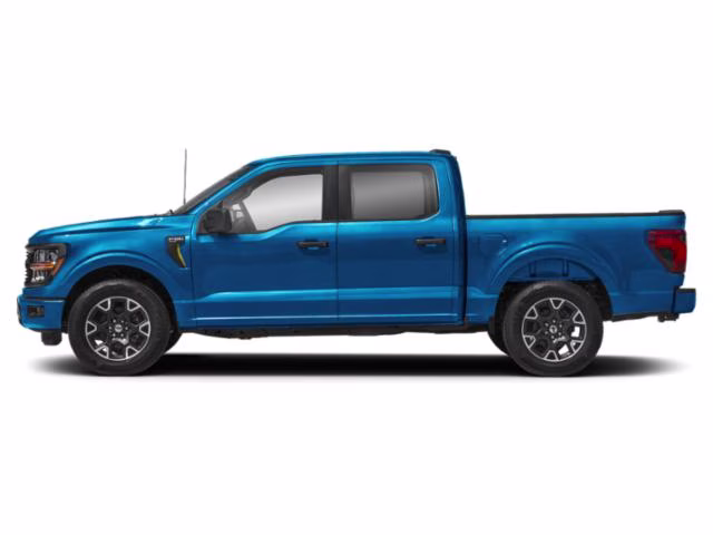 2024 Blue Metallic Ford F-150 STX RWD Truck