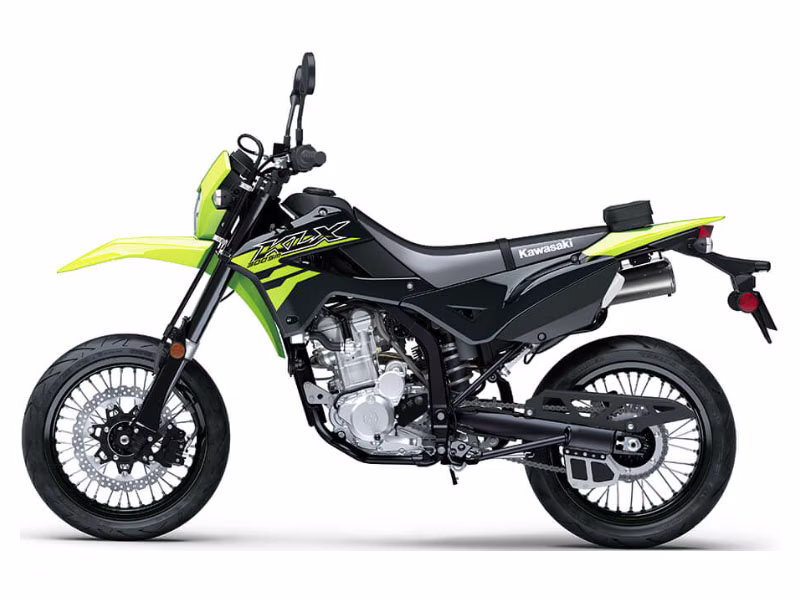 2026 Neon Green / Ebony Kawasaki KLX300SM Motorcycle