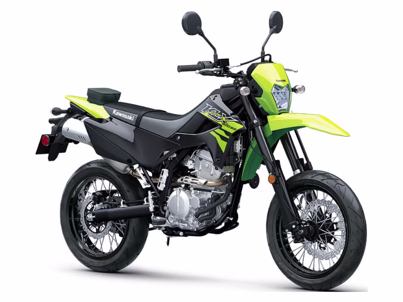 2026 Neon Green / Ebony Kawasaki KLX300SM Motorcycle