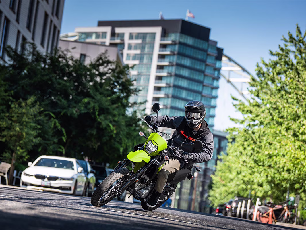 2026 Neon Green / Ebony Kawasaki KLX300SM Motorcycle