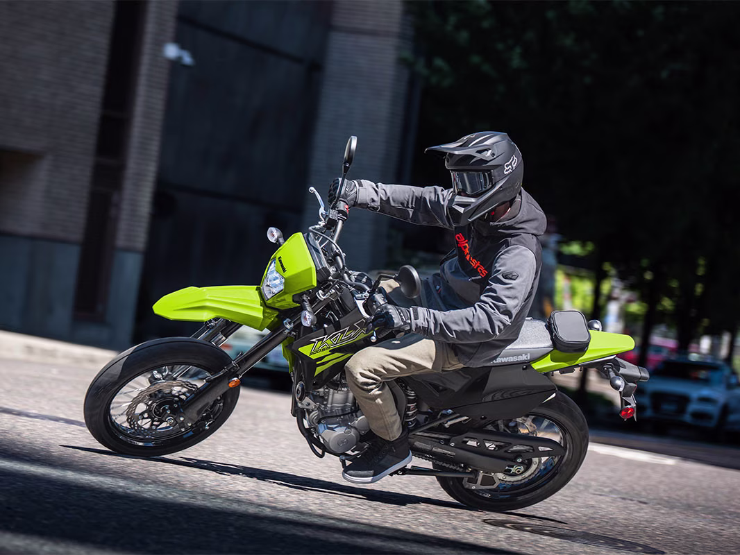 2026 Neon Green / Ebony Kawasaki KLX300SM Motorcycle