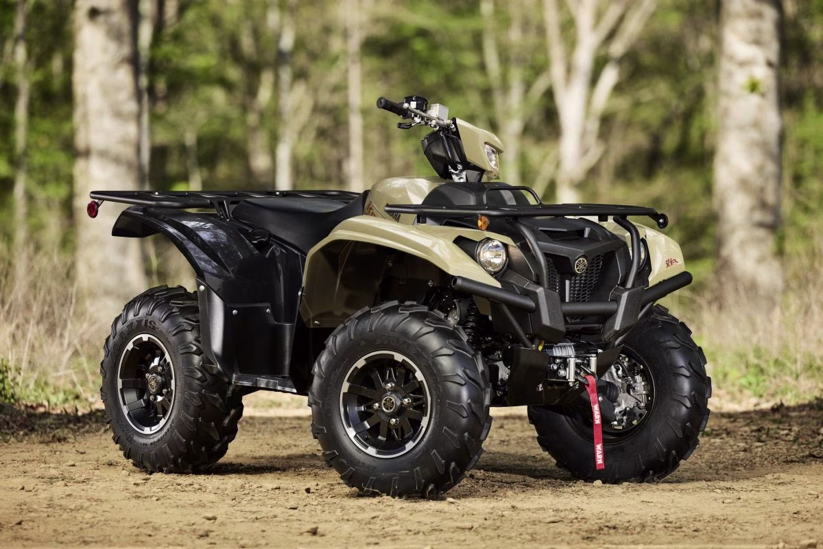 2027 Fall Beige / Yamaha Black Yamaha Kodiak 700 EPS XT-R ATV
