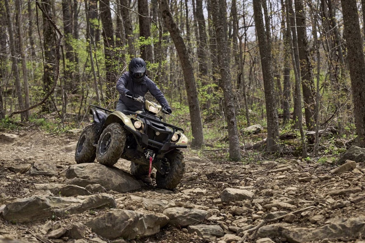 2027 Fall Beige / Yamaha Black Yamaha Kodiak 700 EPS XT-R ATV