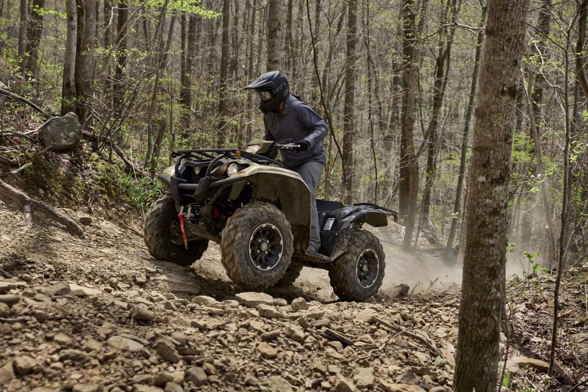 2027 Fall Beige / Yamaha Black Yamaha Kodiak 700 EPS XT-R ATV