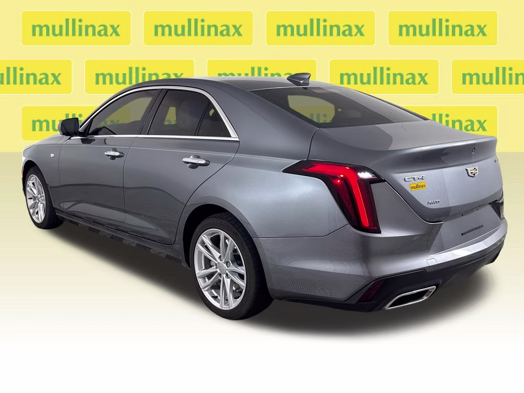 2021 Satin Steel Metallic Cadillac CT4 Luxury RWD Sedan