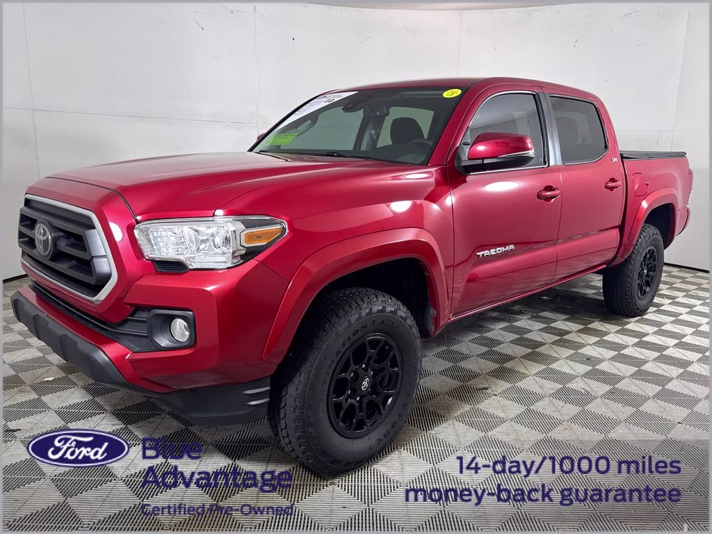 2022 Barcelona Red Metallic Toyota Tacoma SR5 RWD Truck