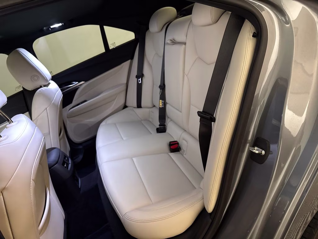 2021 Satin Steel Metallic Cadillac CT4 Luxury RWD Sedan