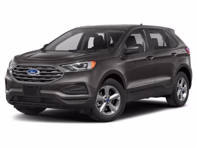 2022 Carbonized Gray Metallic Ford Edge SE AWD SUV