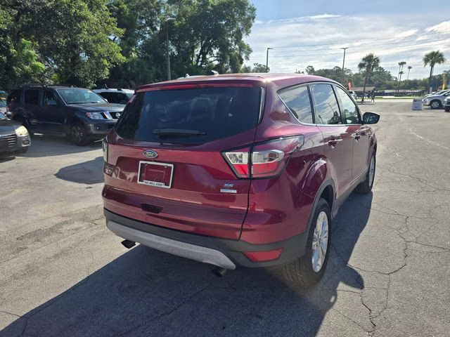 2017 Ruby Red Metallic Ford Escape SE FWD SUV