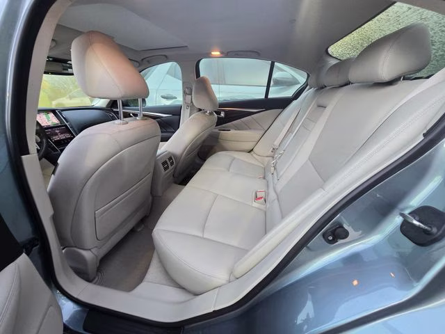 2018 Hagane Blue INFINITI Q50 3.0t LUXE RWD Sedan