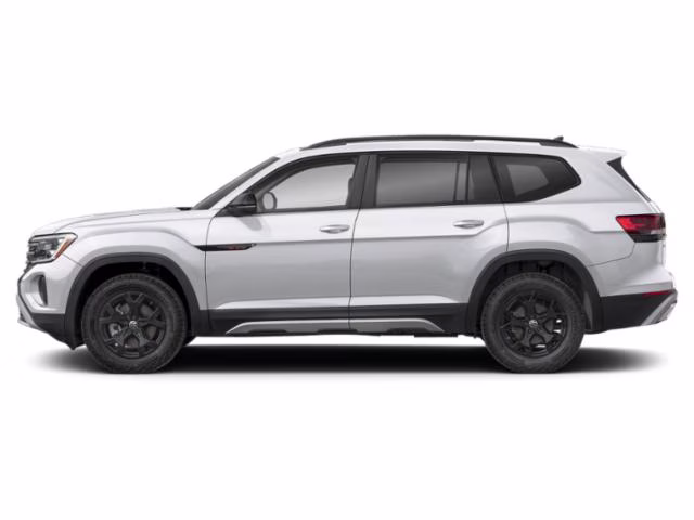 2025 White Volkswagen Atlas 2.0T Peak Edition AWD SUV