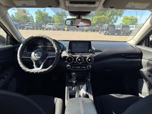 2020 Super Black Nissan Sentra SV FWD Sedan