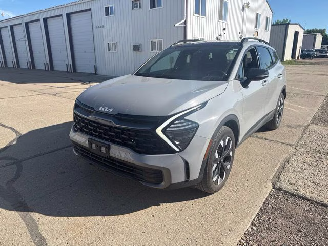 2024 Wolf Gray Kia Sportage X-Line AWD SUV