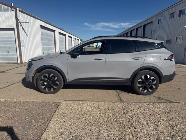 2024 Wolf Gray Kia Sportage X-Line AWD SUV