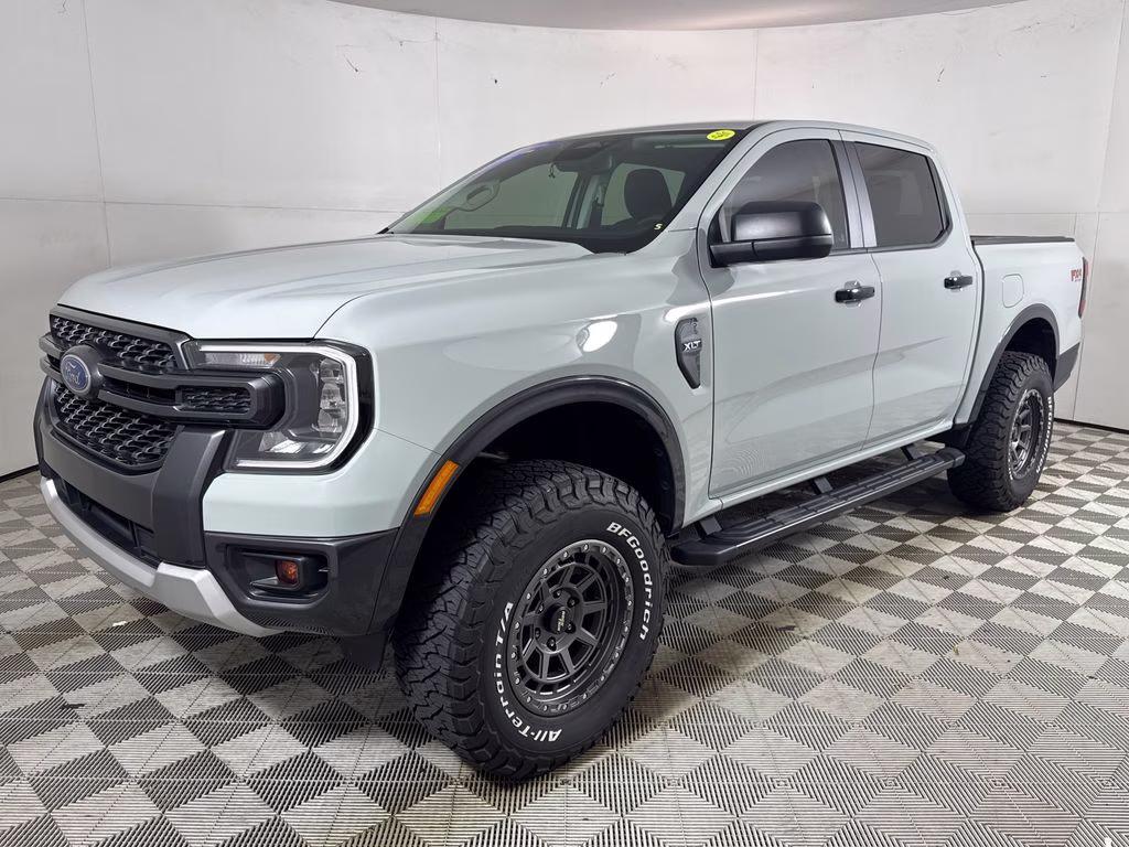2024 Cactus Gray Ford Ranger XLT 4X4 Truck