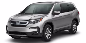 2020 White Honda Pilot EX-L FWD SUV