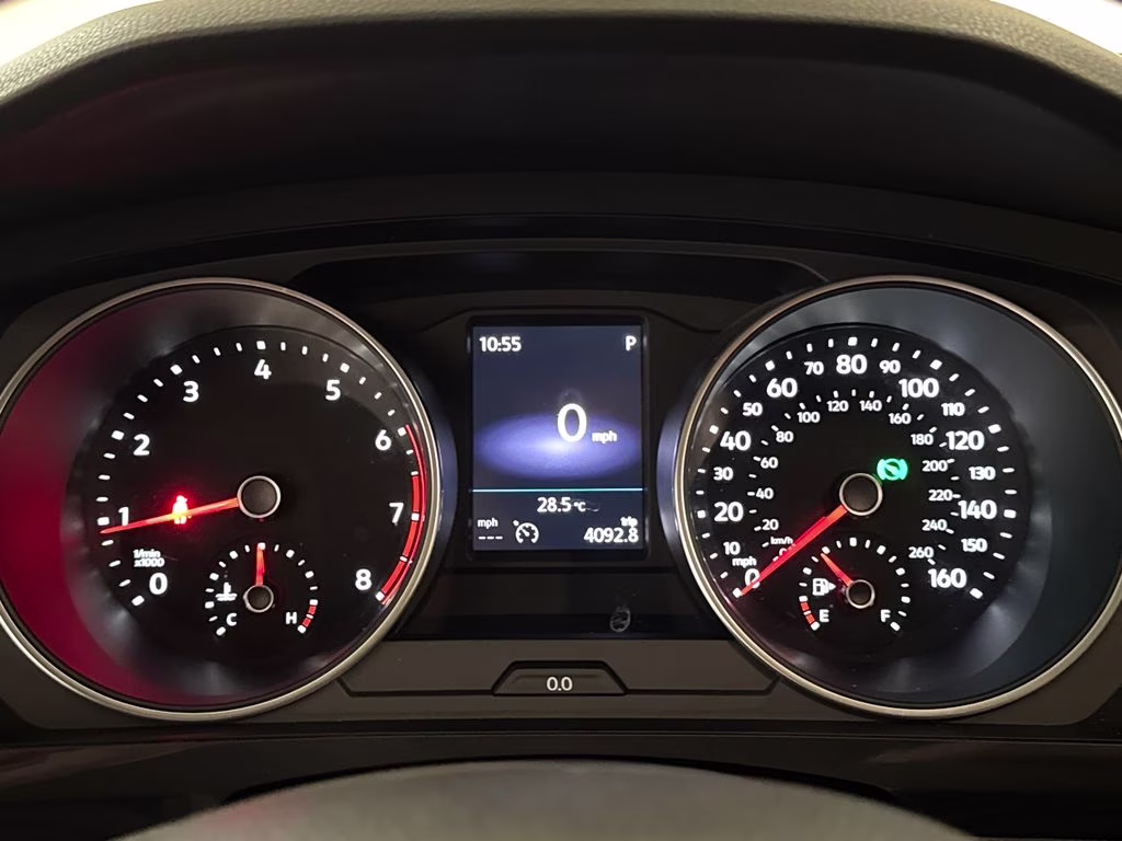 2019 Dark Moss Green Metallic Volkswagen Tiguan 2.0T SE FWD SUV