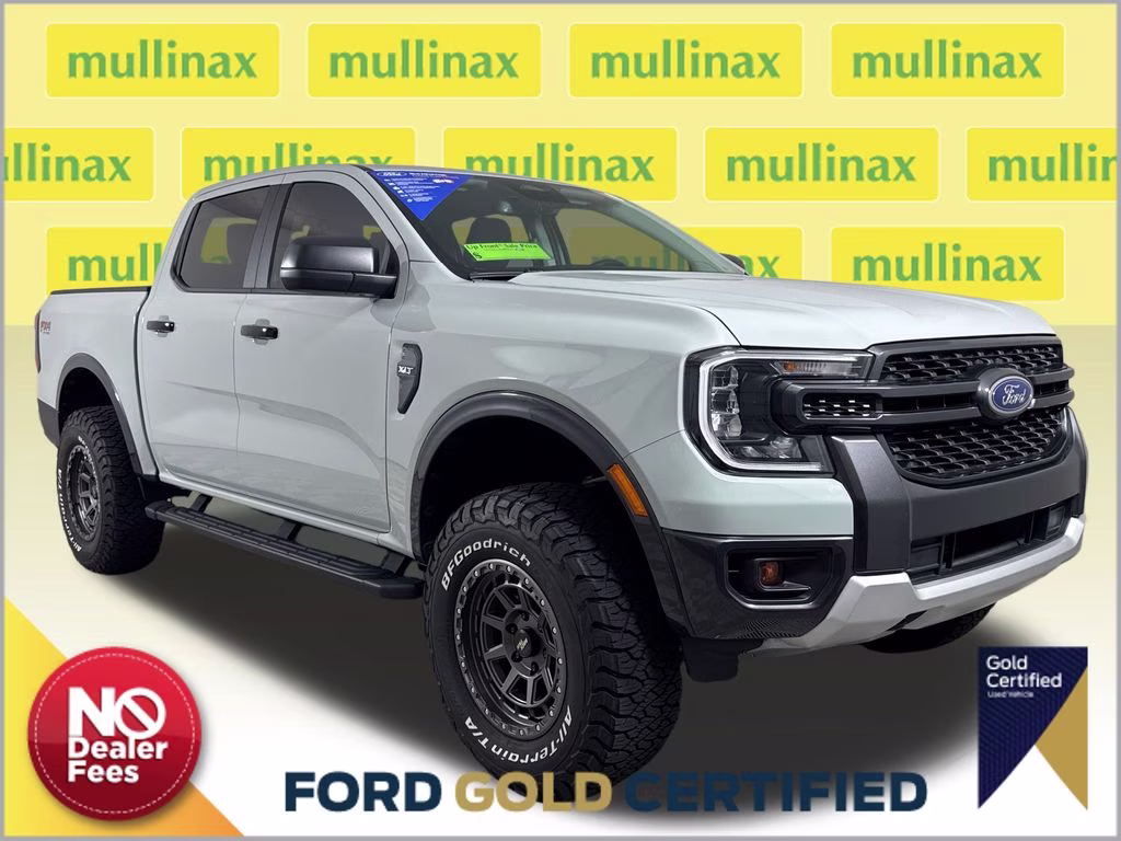 2024 Cactus Gray Ford Ranger XLT 4X4 Truck