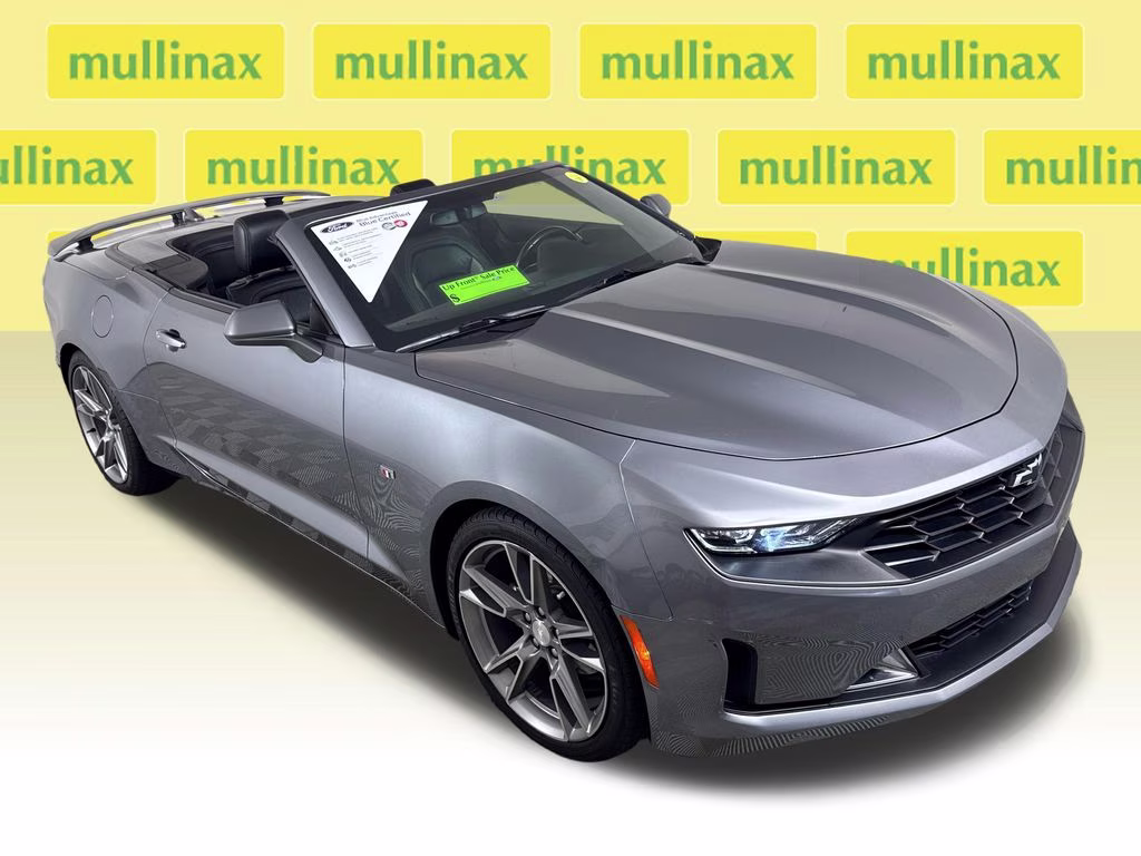 2020 Satin Steel Metallic Chevrolet Camaro 1LT RWD Convertible
