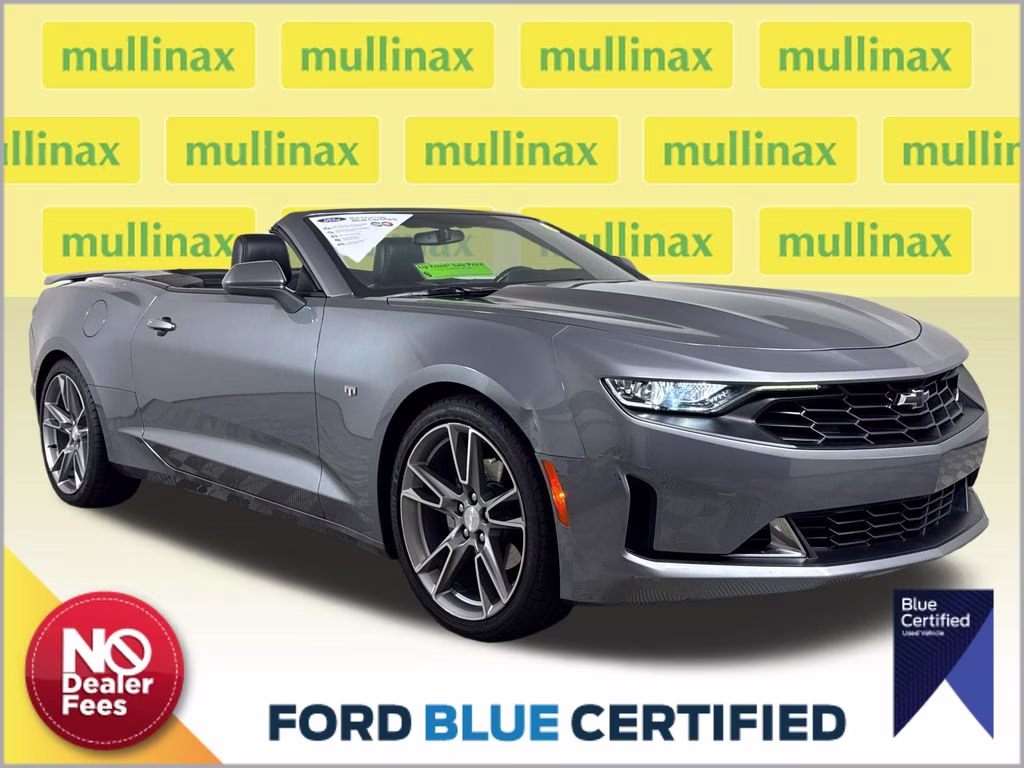 2020 Satin Steel Metallic Chevrolet Camaro 1LT RWD Convertible